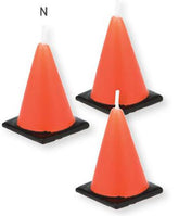 Big Dig Construction Cone Candles